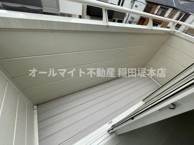 川崎市多摩区中野島６丁目の一戸建てのバルコニー