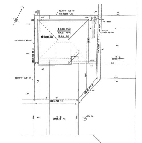リーブルガーデン　倉敷市北畝４丁目【仲介手数料無料】の地図