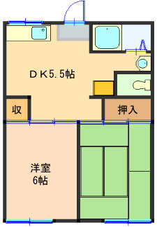【間取り】 | 清水東ハイツ