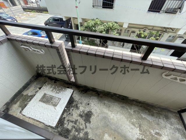 三鷹市牟礼１丁目の賃貸マンションのバルコニー