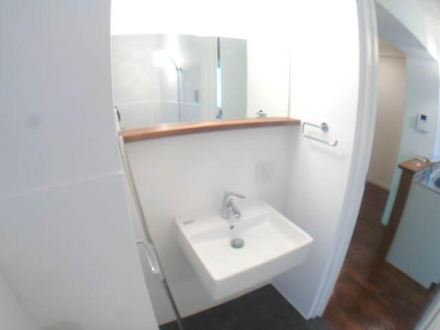 津の峰マンションの洗面所