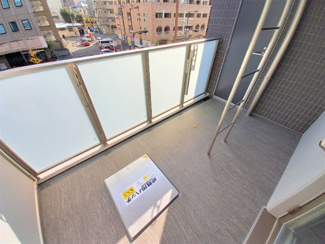 ラシュレ神戸北野のバルコニー