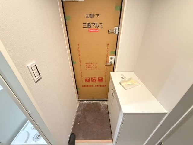 C-GRID脇浜の玄関