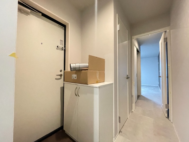 C-GRID脇浜の玄関