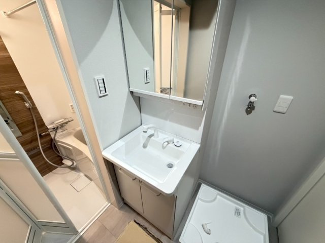 C-GRID脇浜の独立洗面台