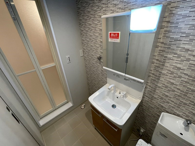 NET-K大倉山アークの洗面所