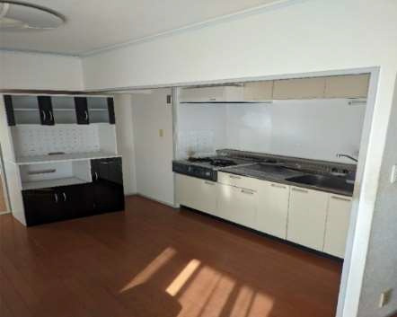 諏訪山スカイハイツのキッチン