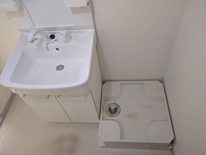 諏訪山スカイハイツの洗面所