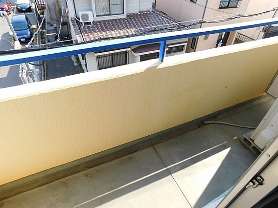 豊島マンションのバルコニー
