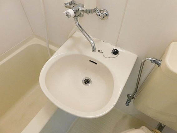 豊島マンションの洗面所