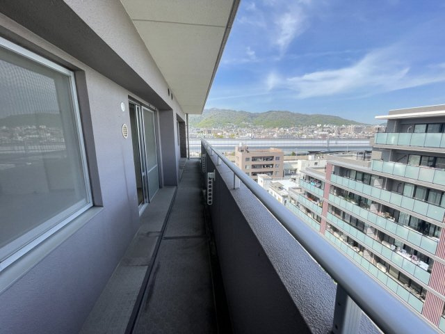住吉川東パーク・ホームズのバルコニー