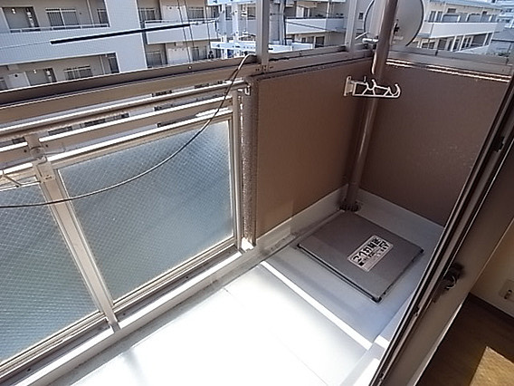 サイトピア本山のバルコニー