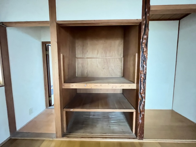楠風台貸家の収納