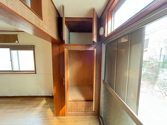 楠風台貸家の収納