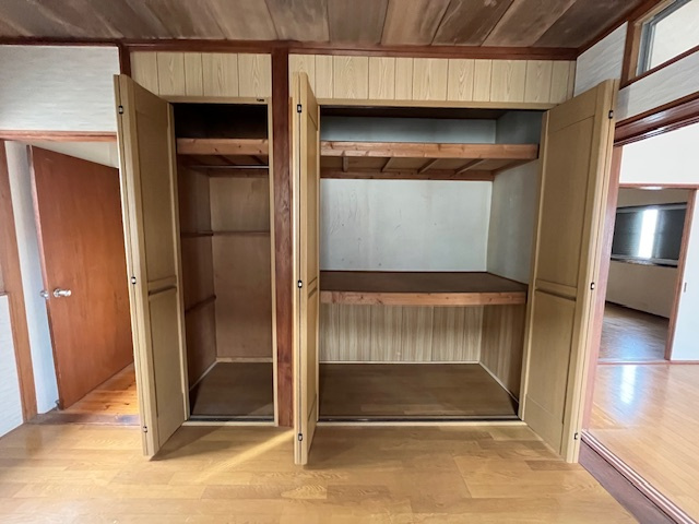 楠風台貸家の収納