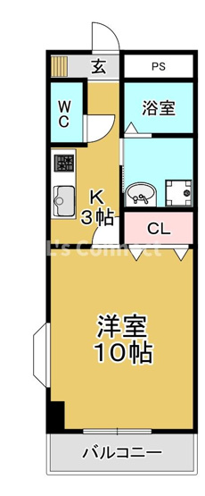 【間取り】 | サンシーブル八乙女