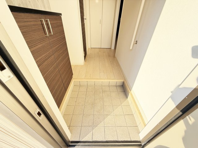 シャーメゾンかすみの玄関