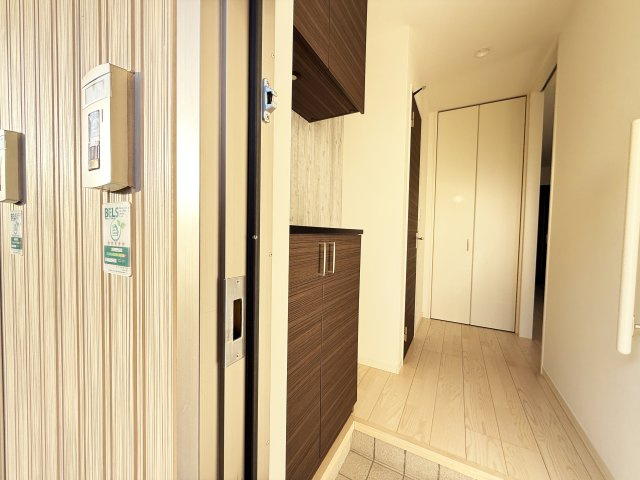 シャーメゾンかすみの玄関