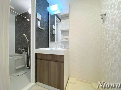 【独立洗面台】 | S-RESIDENCE金山三丁目 | 独立洗面化粧台が付いています