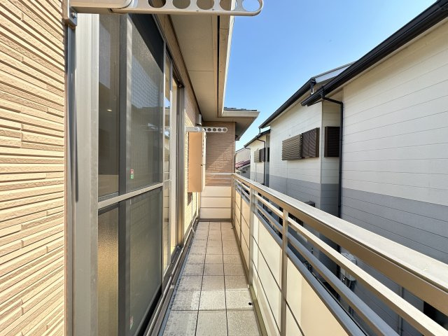 シャーメゾン クレストのバルコニー