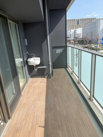 大阪ベイレジデンスのバルコニー