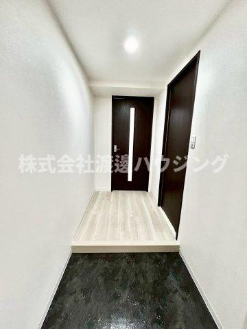 内田ロイヤルハイツの玄関
