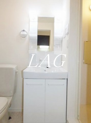 【洗面所】 | グレイスヴィラ新松戸 | 独立洗面台です。