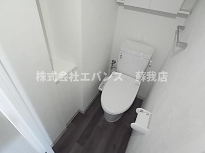 【トイレ】 | アネシス蘇我 | 落ち着いた色調のトイレです