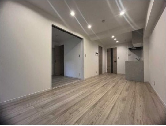 【居間・リビング】 | ★仲介手数料無料★パラスト上目黒(ペット飼育可能　新規フルリノベーション済み）