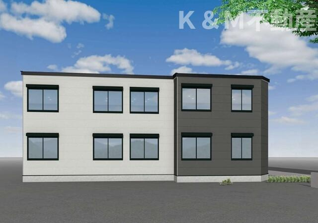 ルージュエール豊四季の外観パース|こちら、外観パースです