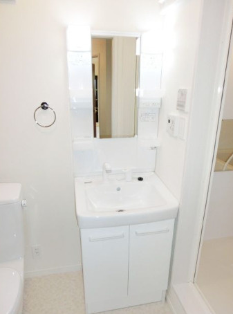 ソレイユ道場南の独立洗面台