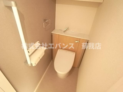 【トイレ】 | マーヴェラス末広Ⅲ | 落ち着いた色調のトイレです