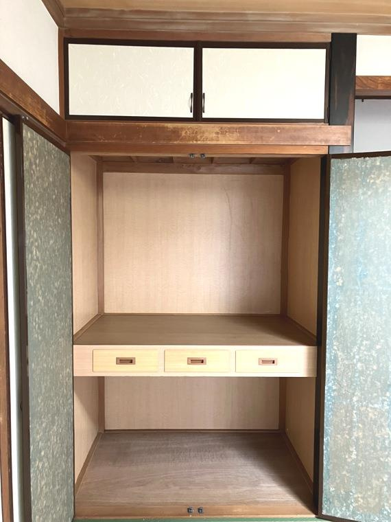 上田戸建の収納