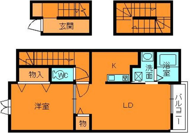 ウインドミルヤマトの間取り