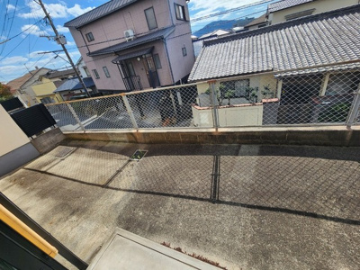 【バルコニー】 | ボヌール羽屋D | 101　専用庭