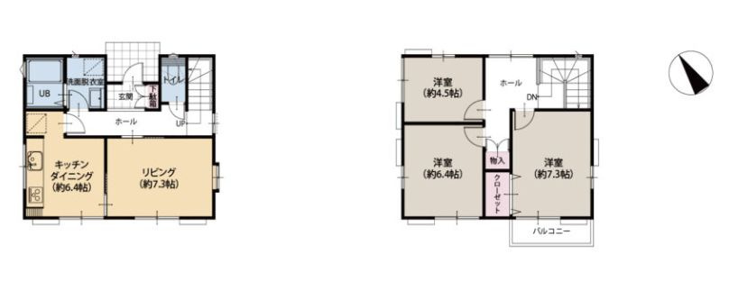 綾瀬市上土棚中６丁目　中古戸建の間取り|間取図「綾瀬市上土棚中６丁目　中古戸建」
