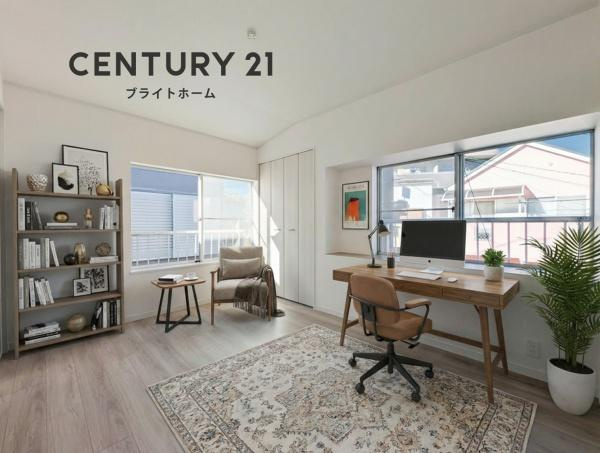 横浜市青葉区田奈町の中古一戸建の洋室|落ち着きのある洋室です！
休日はこちらでおくつろぎ下さい♪
※家具はCG加工しています。