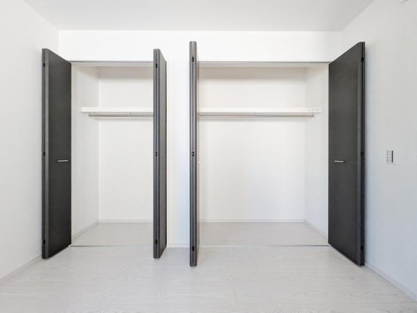 相模原市中央区小山１丁目の新築一戸建の収納|豊富な収納スペース。
収納が多いとお部屋が広く使えます！