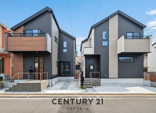相模原市中央区由野台１丁目の新築一戸建の前面道路含む現地写真|閑静な住宅街につき住環境良好です♪