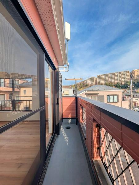横浜市戸塚区前田町の中古一戸建のバルコニー|陽当り良好のバルコニー！
風通しもよく気持ちいいです
