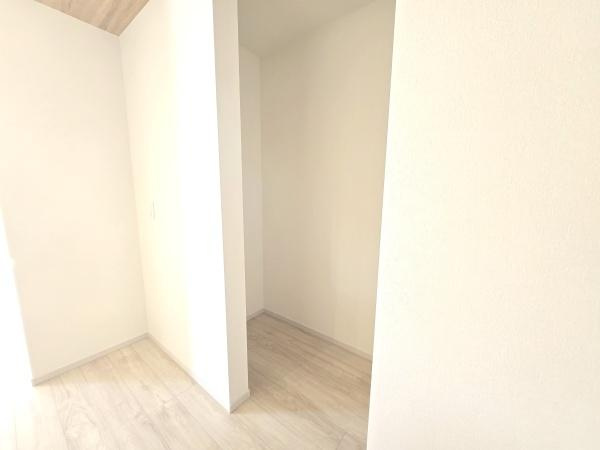 横浜市磯子区洋光台１丁目の新築一戸建の収納|パントリーがあるので、
ストック品なども収納できます。
