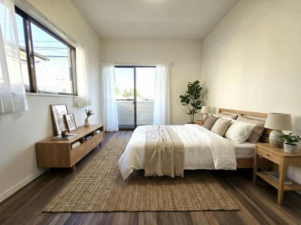 藤沢市大鋸３丁目の中古一戸建の洋室|落ち着きのある洋室です！
休日はこちらでおくつろぎ下さい♪
※家具はCG加工しています。