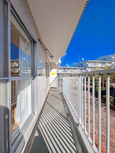 ニューシティ東戸塚緑の街４号棟のバルコニー|陽当り良好のバルコニー！
風通しもよく気持ちいいです
