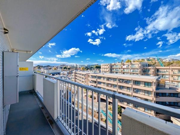 ニューシティ東戸塚緑の街４号棟のバルコニー|2面バルコニー、陽当り・通風良好です
