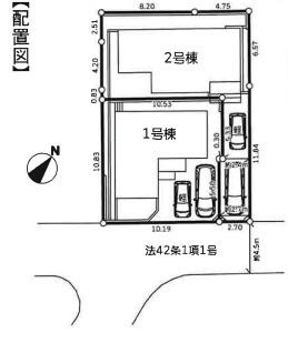 横浜市保土ケ谷区新井町の新築一戸建の区画図|閑静な住宅地にございます！
是非現地へお越しください！