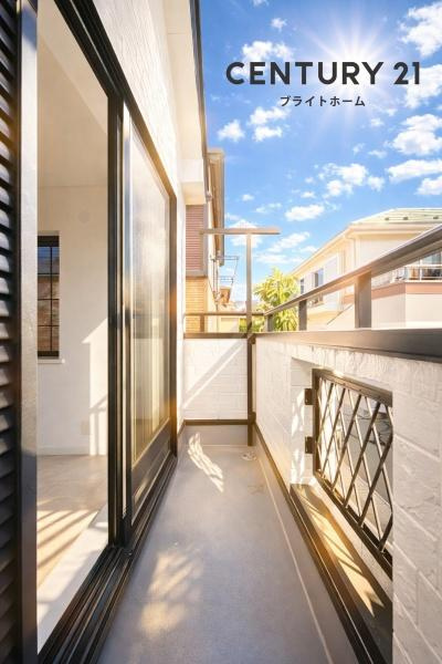 横浜市青葉区桂台２丁目の中古一戸建のバルコニー|陽当り良好のバルコニー！
風通しもよく気持ちいいです