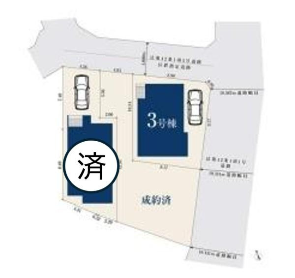 横浜市旭区南希望が丘の新築一戸建の区画図|最終2棟の販売です！
お気軽にお問合せ下さい！