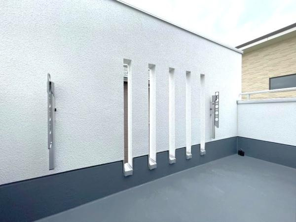 横浜市旭区中白根２丁目の新築一戸建のバルコニー|陽当り良好のバルコニー！
風通しもよく気持ちいいです