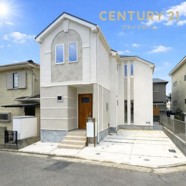 横浜市旭区中白根２丁目の新築一戸建の外観|堂々と完成しました！いつでもご案内可能です！
お車でご自宅まで送迎承ります。