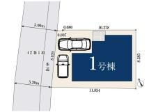 横浜市金沢区寺前１丁目の新築一戸建の区画図|限定1棟の販売です！
お気軽にお問合せ下さい！